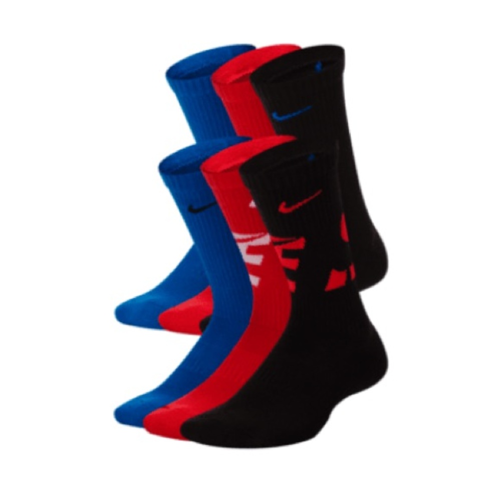 NIKE 
Training Crew Socks (6 Pairs)
Nike Everyday Cushioned
Large